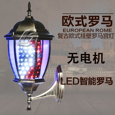LED防水復古美發轉燈 點亮理發店的經典與時尚